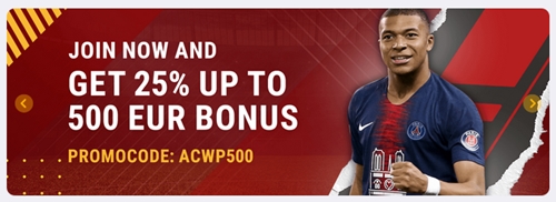 L'offerta di benvenuto di 500€
