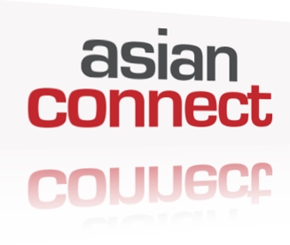 Il logo del broker AsianConnect in prospettiva